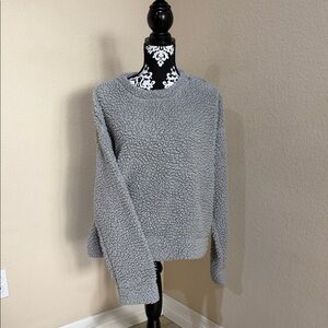 Soft Gray Women's Crew Neck Sweater